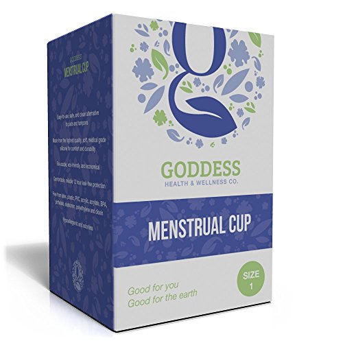 The Goddess Menstrual Cup No Leaks, Less Cramps, More Comfort A
